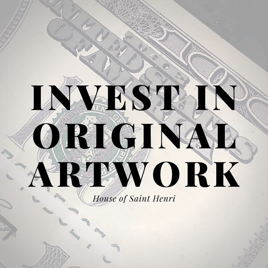 5 Reasons to invest in original artwork