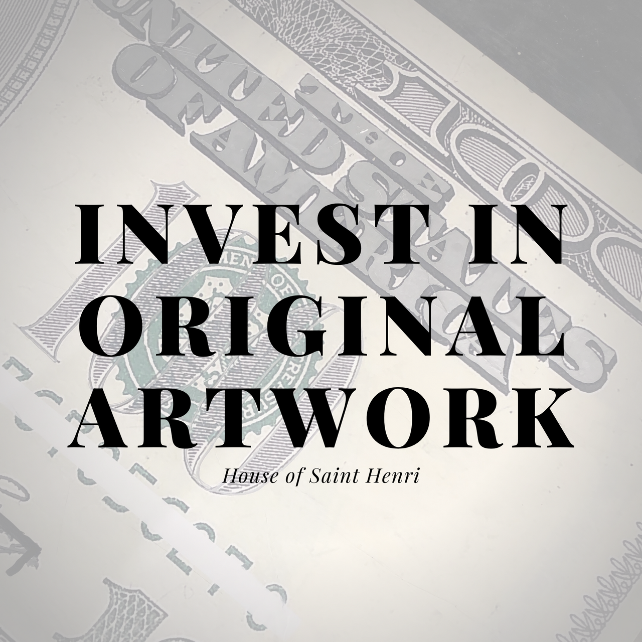 5 Reasons to invest  in original artwork
