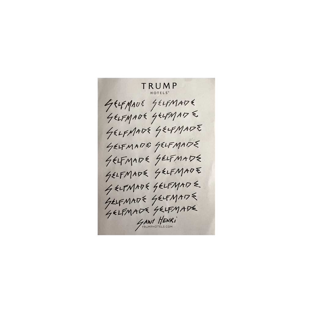 Trump x Saint Henri "SelfMade"