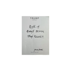 Discover the Trump X Saint Henri Risk, an exclusive artwork blending ambition and luxury. A unique collectible from House of Saint Henri. Own your ambition today.