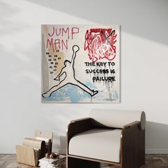 Success artwork by Saint Henri, luxury decor piece symbolizing ambition and personal achievement.