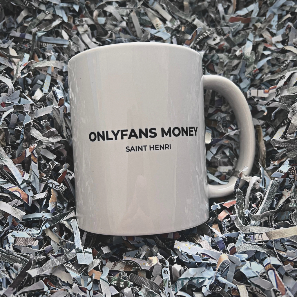 Motivational Ceramic Mugs Drug Money