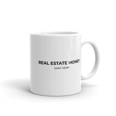 Motivational Ceramic Mugs Real Estate Money